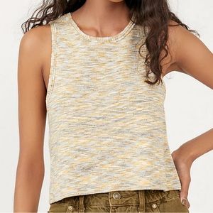 FREE PEOPLE Tank Lace Up Back